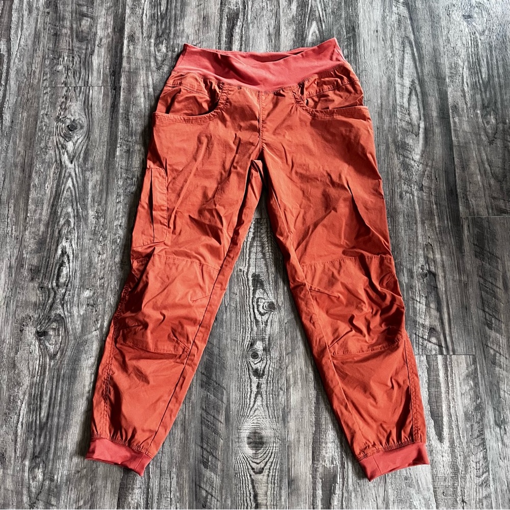 Prana Women's Rust Orange Active Jogger Pants